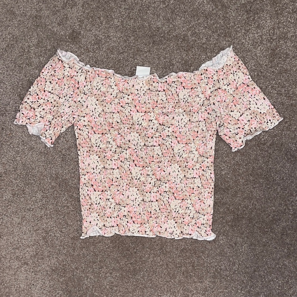 Floral H&M top